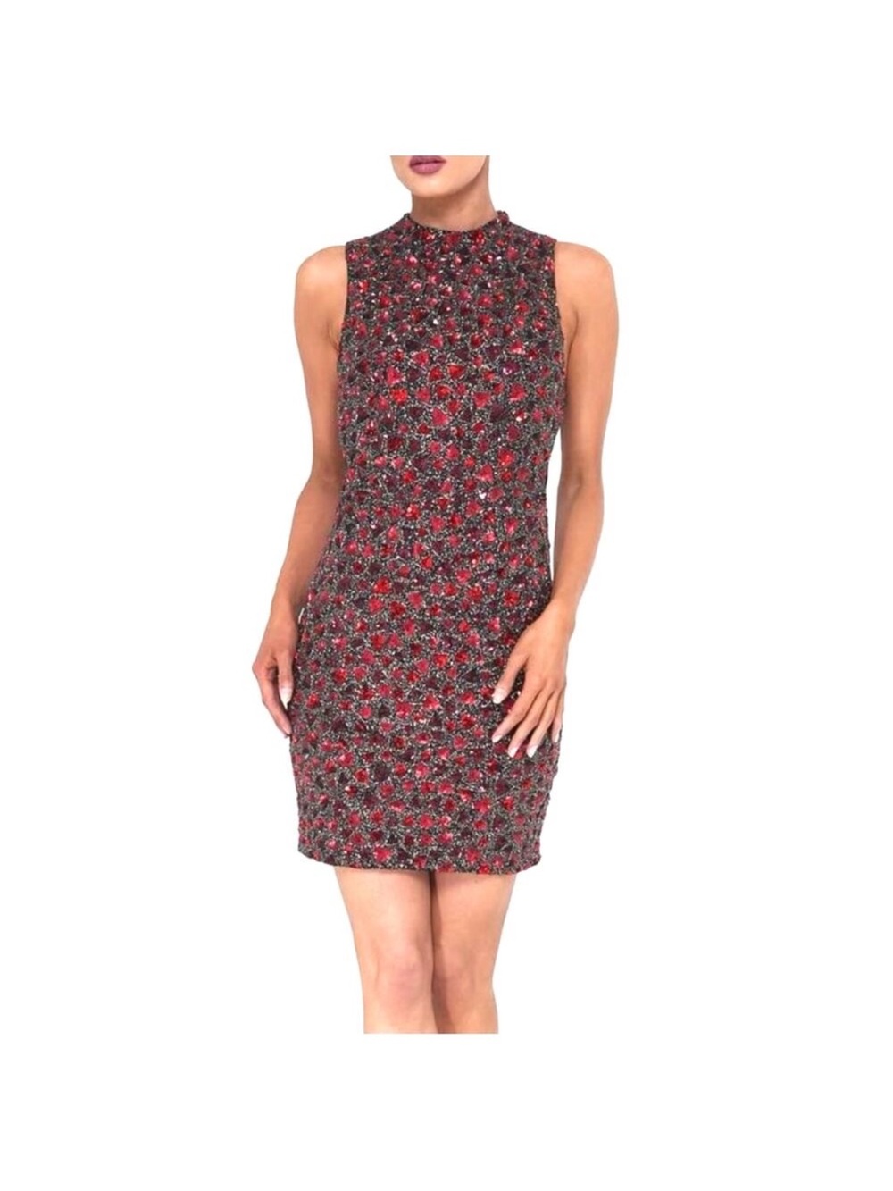 Alice & Olivia Rosalee Embellished Dress